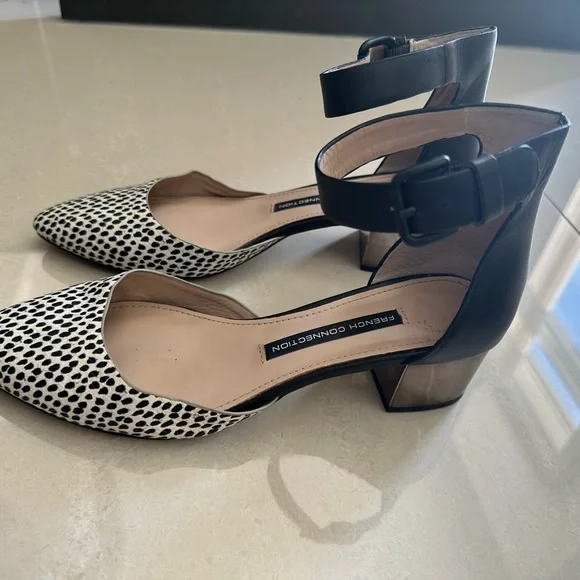 French Connection Heeled Shoes size 37.5 - Picture 3 of 5